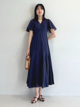 「MARIHA（マリハ）のアイテム」を使った、Demi-Luxe BEAMSさん（レディース・169cm）の春コーディネート