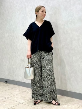 Demi-Luxe BEAMSさん(レディース・158cm)の夏コーディネート