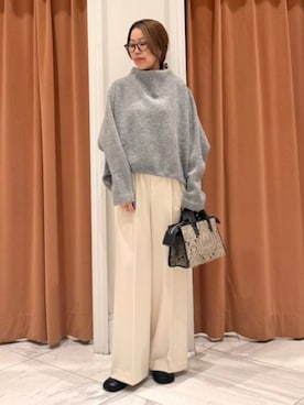 「Demi-Luxe BEAMS（デミルクス ビームス）のアイテム」を使った、Demi-Luxe BEAMSさん（レディース・152cm）の秋コーディネート