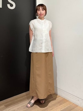 「TICCA（ティッカ）のアイテム」を使った、Demi-Luxe BEAMSさん（レディース・155cm）の夏コーディネート