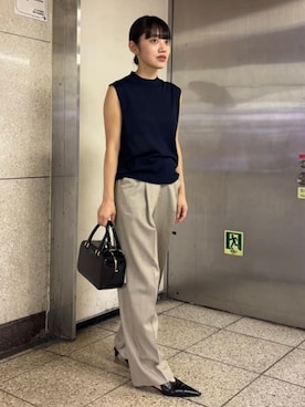 Demi-Luxe BEAMSさん（レディース・152cm）の秋コーディネート