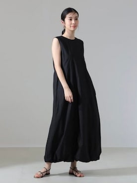 「NE QUITTEZ PAS!（ヌキテパ）のアイテム」を使った、Demi-Luxe BEAMSさん（レディース・165cm）の夏コーディネート