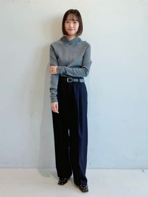 セール】【1/1値下げ】AK+1 / 1タック ウール ワイドパンツ（その他