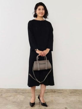 Demi-Luxe BEAMSさん(レディース・164cm)の冬コーディネート