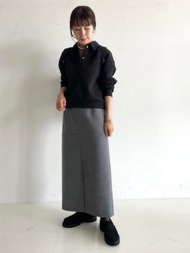 「Demi-Luxe BEAMS（デミルクス ビームス）のアイテム」を使った、Demi-Luxe BEAMSさん（レディース・159cm）の秋コーディネート