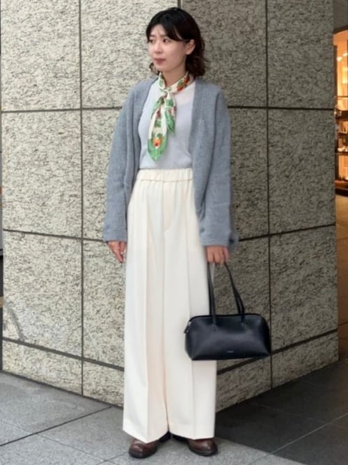 ウールライク イージーパンツ［手洗い可］（その他パンツ）｜Demi-Luxe