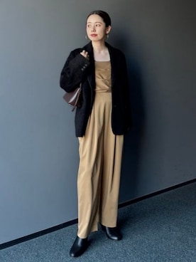 「Demi-Luxe BEAMS（デミルクス ビームス）のアイテム」を使った、Demi-Luxe BEAMSさん（レディース・162cm）の秋コーディネート