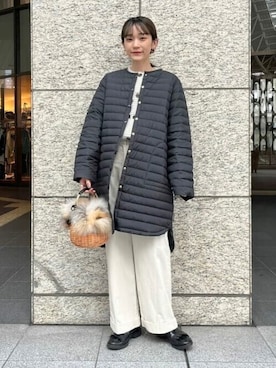 Demi-Luxe BEAMSさん（レディース・160cm）の秋コーディネート