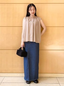 Demi-Luxe BEAMSさん(レディース・162cm)の夏コーディネート