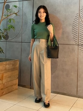 Demi-Luxe BEAMSさん（レディース・164cm）の秋コーディネート