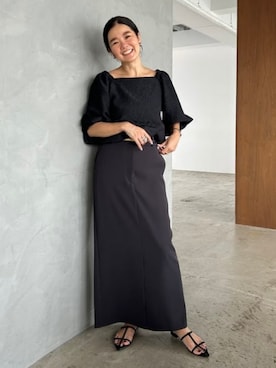 Demi-Luxe BEAMSさん(レディース・162cm)の夏コーディネート