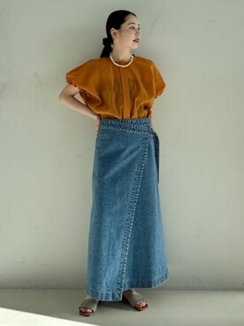 Demi-Luxe BEAMSさん（レディース・162cm）の冬コーディネート