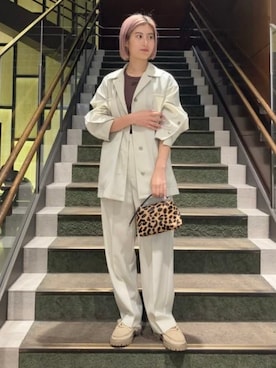 「BAUM UND PFERDGARTEN（バウムウンドヘルガーデン）のアイテム」を使った、Demi-Luxe BEAMSさん（レディース・163cm）の秋コーディネート