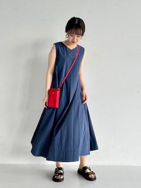 Demi-Luxe BEAMSさん（レディース・160cm）の夏コーディネート