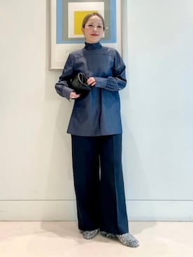 Demi-Luxe BEAMSさん(レディース・158cm)の秋コーディネート