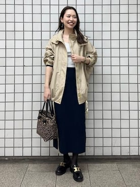 Demi-Luxe BEAMSさん（レディース・161cm）の冬コーディネート