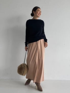 Demi-Luxe BEAMSさん（レディース・162cm）の秋コーディネート