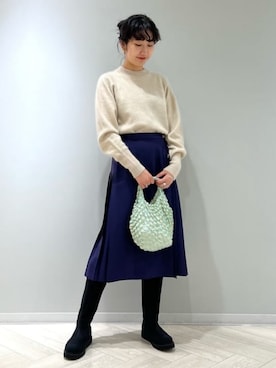 Demi-Luxe BEAMSさん(レディース・165cm)の秋コーディネート