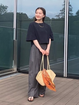 Demi-Luxe BEAMSさん(レディース・156cm)の夏コーディネート