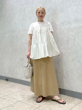 Demi-Luxe BEAMSさん(レディース・158cm)の夏コーディネート