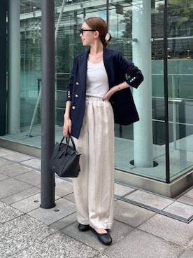 Demi-Luxe BEAMSさん（レディース・161cm）の秋コーディネート