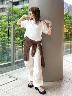 Demi-Luxe BEAMSさん（レディース・157cm）の夏コーディネート