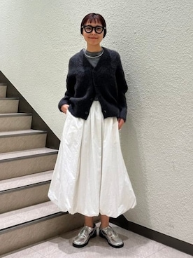 「SLOANE（スローン）のアイテム」を使った、Demi-Luxe BEAMSさん（レディース・163cm）の冬コーディネート