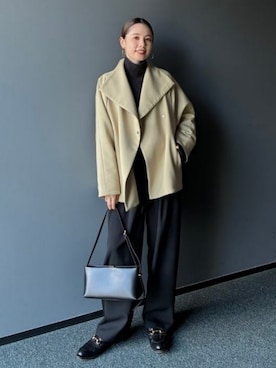 Demi-Luxe BEAMSさん（レディース・162cm）の秋コーディネート