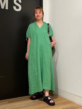 「TICCA（ティッカ）のアイテム」を使った、Demi-Luxe BEAMSさん（レディース・153cm）の夏コーディネート