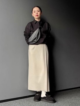 Demi-Luxe BEAMSさん（レディース・162cm）の秋コーディネート