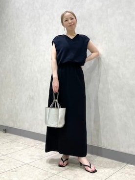 Demi-Luxe BEAMSさん（レディース・158cm）の夏コーディネート