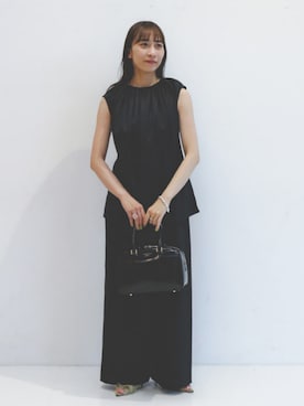 「Pippichic（ピッピシック）のアイテム」を使った、Demi-Luxe BEAMSさん（レディース・162cm）の夏コーディネート
