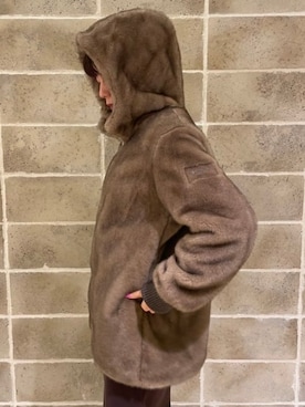 「アイテム（ブルゾン、グレー系）」を使った、Demi-Luxe BEAMSさん（レディース・159cm）の秋コーディネート