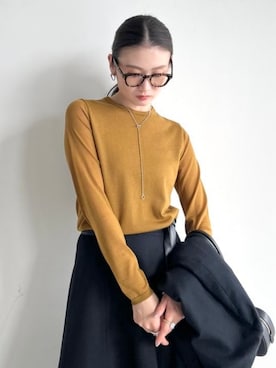 「アイテム（スカート）」を使った、Demi-Luxe BEAMSさん（レディース・168cm）の夏コーディネート
