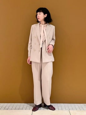 Demi-Luxe BEAMSさん（レディース・170cm）の冬コーディネート