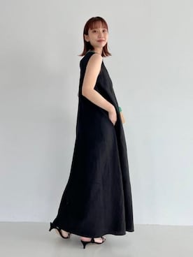 Demi-Luxe BEAMSさん（レディース・153cm）の春コーディネート