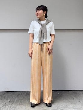 Demi-Luxe BEAMSさん（レディース・159cm）の夏コーディネート