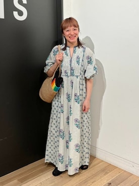 「NE QUITTEZ PAS!（ヌキテパ）のアイテム」を使った、Demi-Luxe BEAMSさん（レディース・153cm）の夏コーディネート