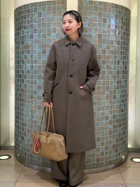 Demi-Luxe BEAMSさん（レディース・156cm）の秋コーディネート