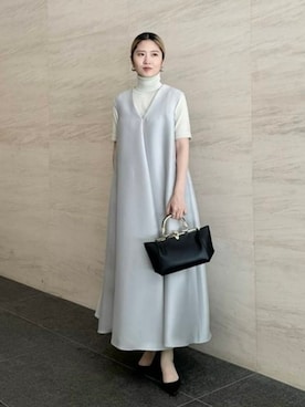Demi-Luxe BEAMSさん(レディース・158cm)の秋コーディネート