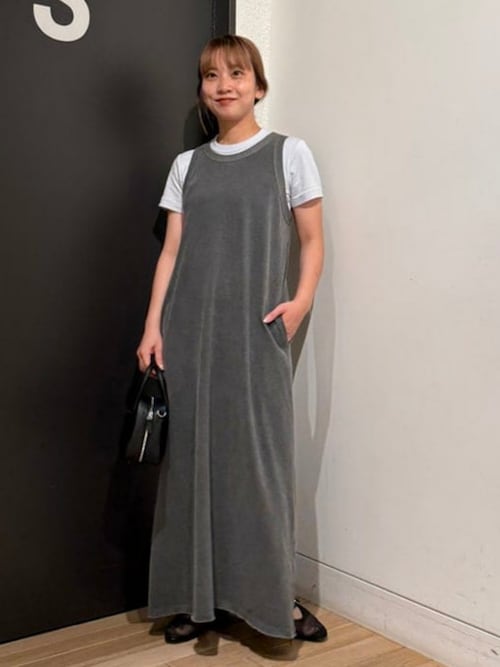 Demi-Luxe BEAMS　デミルクス ビームス　ワンピース　38 セール】ヴィンテージ 天竺ワンピース［手洗い可］（ワンピース