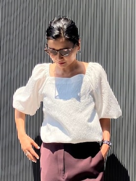 Demi-Luxe BEAMSさん（レディース・164cm）の夏コーディネート