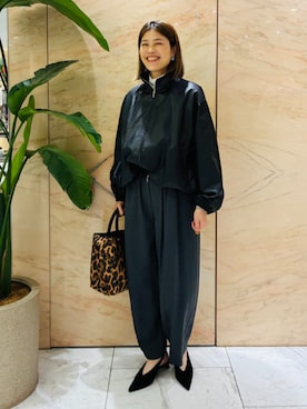 Demi-Luxe BEAMSさん(レディース・168cm)の秋コーディネート