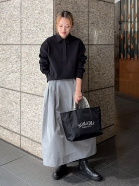 Demi-Luxe BEAMSさん（レディース・162cm）の冬コーディネート