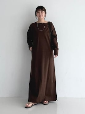 「SLOANE（スローン）のアイテム」を使った、Demi-Luxe BEAMSさん（レディース・153cm）の春コーディネート