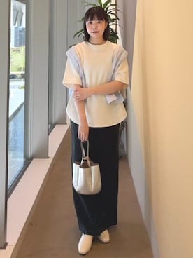 Demi-Luxe BEAMSさん（レディース・158cm）の夏コーディネート