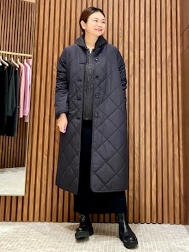 Demi-Luxe BEAMSさん（レディース・160cm）の冬コーディネート