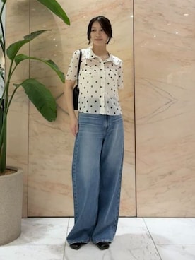Demi-Luxe BEAMSさん（レディース・157cm）の夏コーディネート