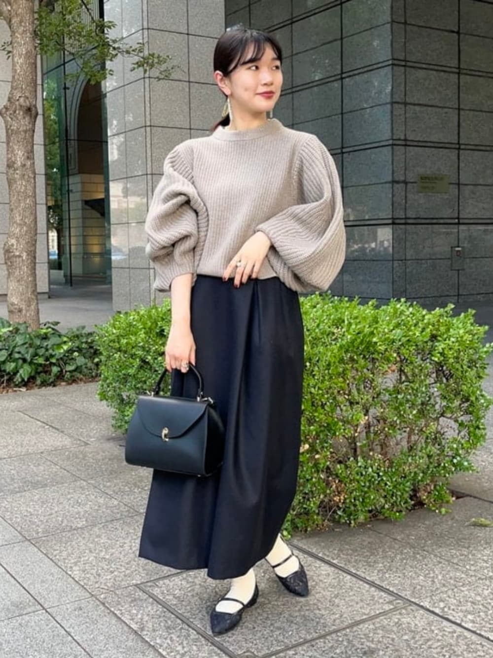 Demi-Luxe BEAMS(BEAMS WOMEN)｜GIANNI NOTAROのハンドバッグを使った 