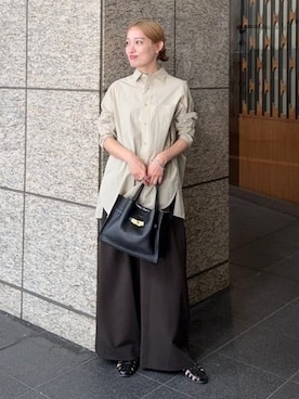 「TICCA(ティッカ)のアイテム」を使った、Demi-Luxe BEAMSさん(レディース・162cm)の秋コーディネート